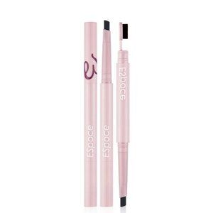 Double Ended Ultra Fine Tip Brown Eyebrow Pencil With Brush